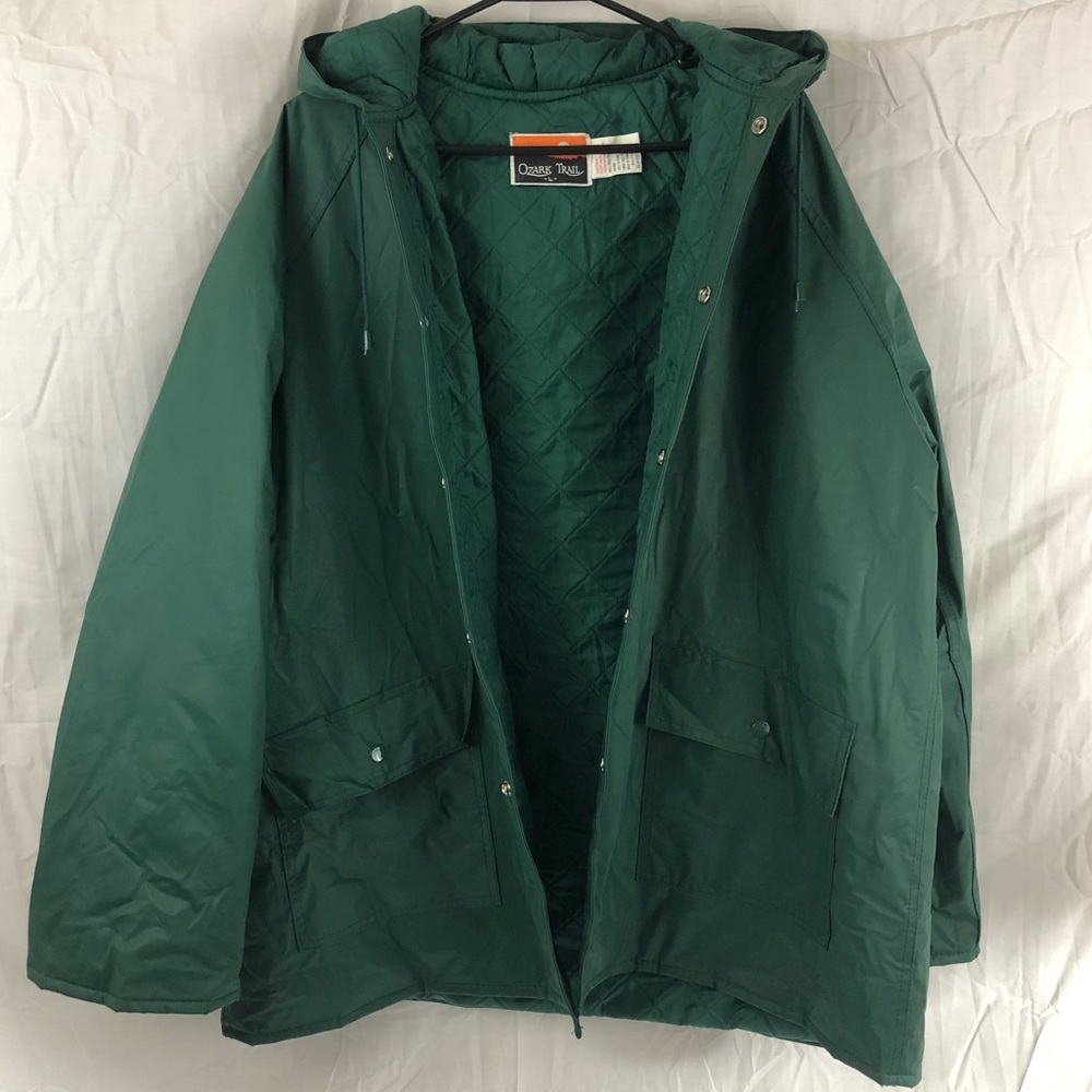 Vintage PVC windbreaker coat